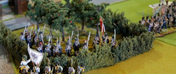 z1f Dedovich charges into Essling gardens